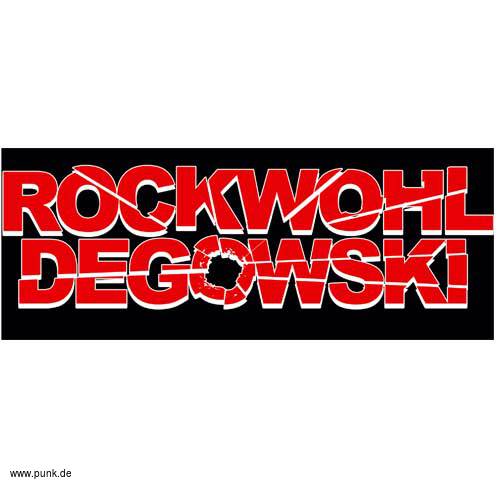 Rockwohl Degowski: Rockwohl Degowski Aufkleber, klein