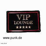 : Metal sign VIP-Lounge
