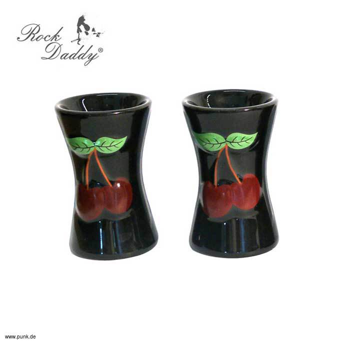 Rock Daddy: Eggcups with cherries