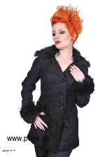 Living Dead Souls: Jacket with roses and fur
