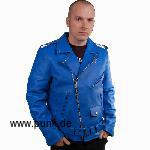 Leatherjacket Benny Blue, blue