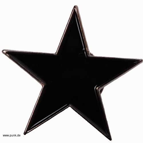 Sexypunk: Metal pin: black star