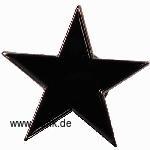 Metall Pin : schwarzer Stern