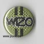 WIZO: Schriftzug Button, grün