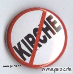 Anti-Buttons: Anti-Kirche badge