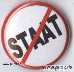 Anti-Buttons: Anti-Staat badge