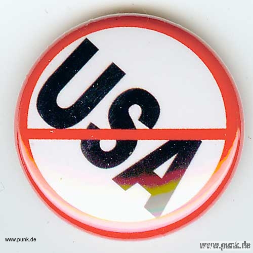 Anti-Buttons: Anti USA badge