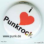 I love Punkrock badge