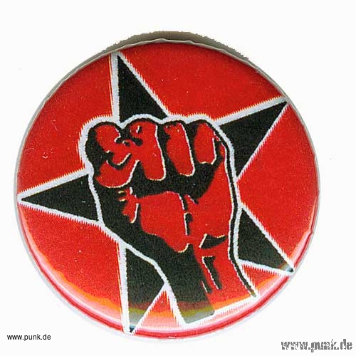 Sexypunk: Red fist badge