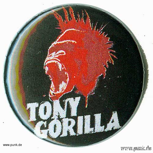 Tony Gorilla: Ape, white