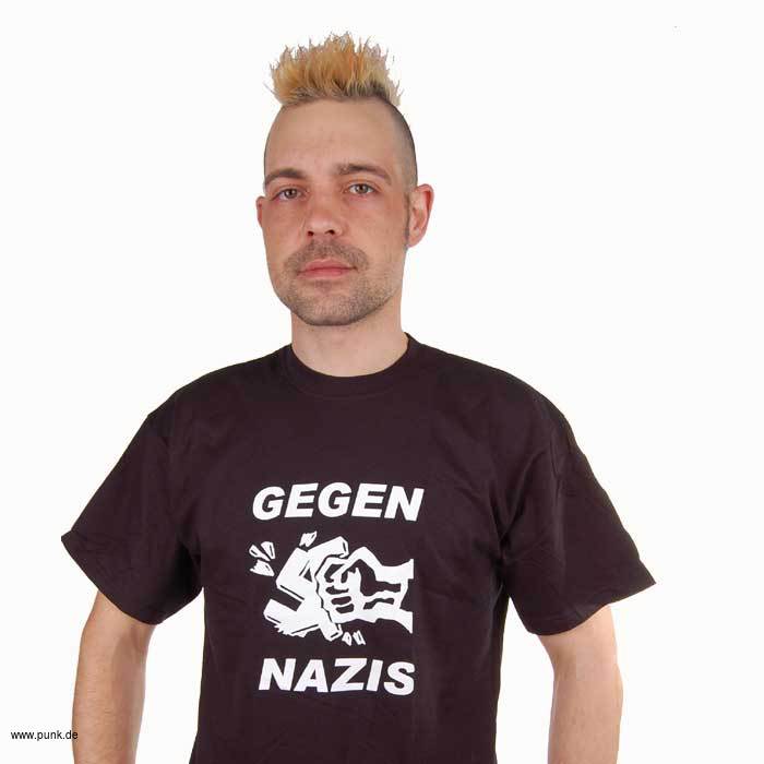 Sexypunk: Against Nazis T-Shirt, black