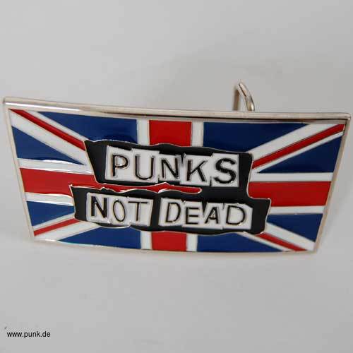 : Punks not dead Gürtelschnalle