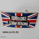 Punks not dead buckle