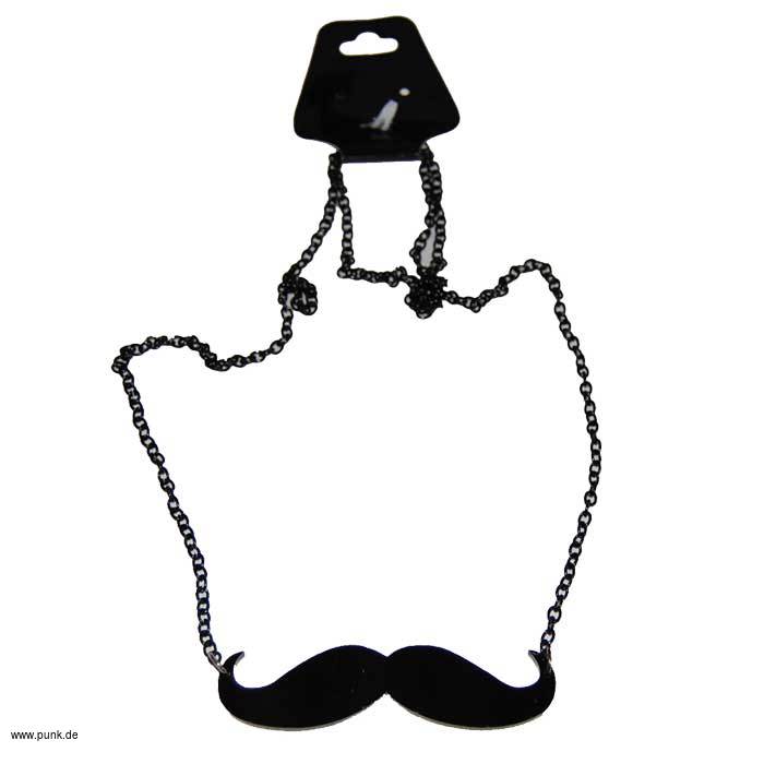 : Moustache necklace, small