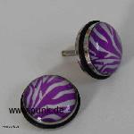 : Fakeplugs, violet zebra