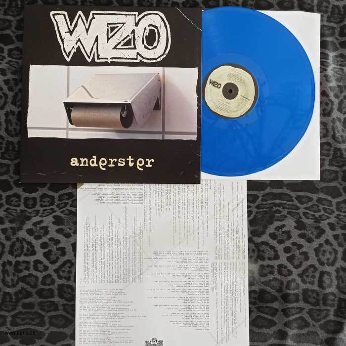 WIZO: Anderster LP, limitiert, blaues Vinyl