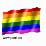 : Regenbogen Flagge