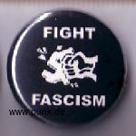 Fight fascism Button