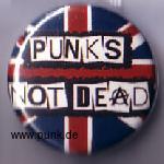 : Punk's not dead Button