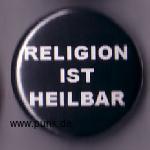Religion ist heilbar Button