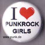 : I LOVE PUNKROCKGIRLS Button