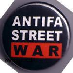 ANTIFA STREET WAR Button