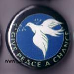 Give peace a chance Button
