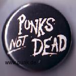 Punk's not dead Button