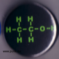 : Alkohol (Chemische Formel) Button