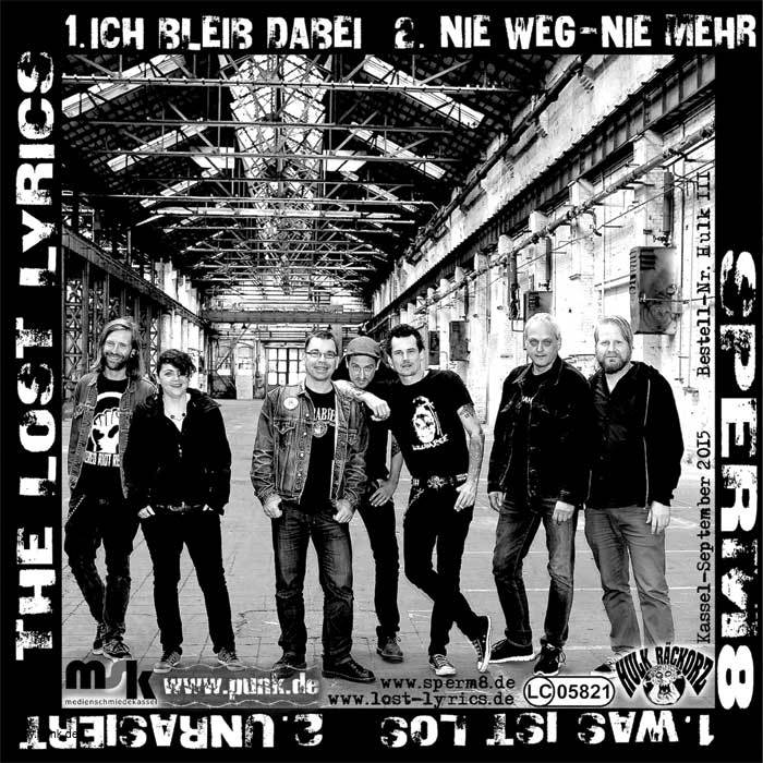The Lost Lyrics: Sperm8-Split-EP