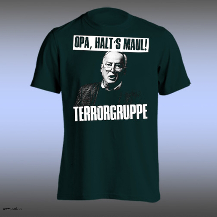 Terrorgruppe: Opa, halt's Maul Girlshirt