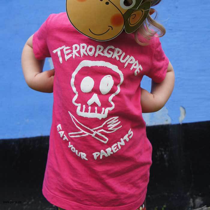 Terrorgruppe: Eat your parents T-Shirt, pink
