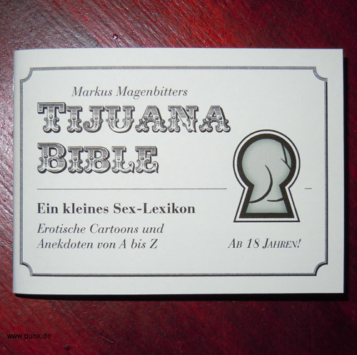 TIJUANA BIBLE - Ein kleines Sex-Lexikon COMIC