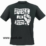 Punk im Pott: T-Shirt: Faust, weiß 2019