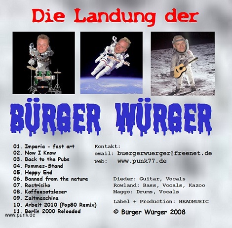 Bürger Würger: The landfall of the Bürger Würger