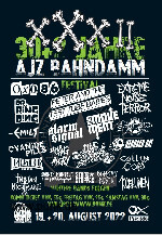 30+2 Jahre AJZ Bahndamm Festival - Samstag-Ticket