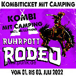 HardTicket Kombi-Ticket inkl. Camping Rodeo 2022
