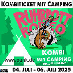Kombi-Ticket inkl. Camping Ruhrpott Rodeo 2025