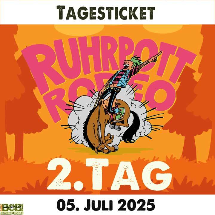 : HardTicket Samstagsticket- Ruhrpott Rodeo 25