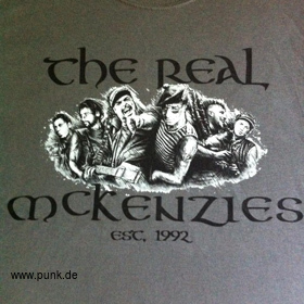 The Real McKenzies: Tourshirt 2015 / grey