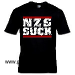 : NZS SUCK (T-Shirt) schwarz
