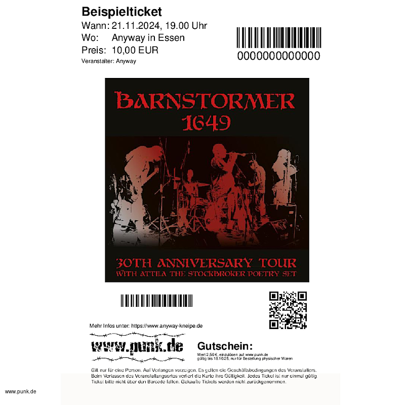 : Barnstormer 1649 + Too Many Crooks